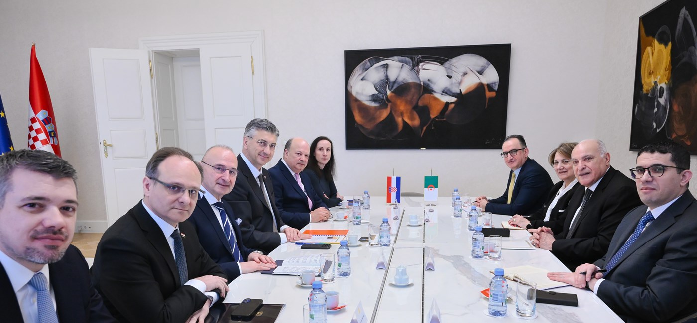 Fokus na jačanje strateške koordinacije i partnerstva Hrvatske i Alžira